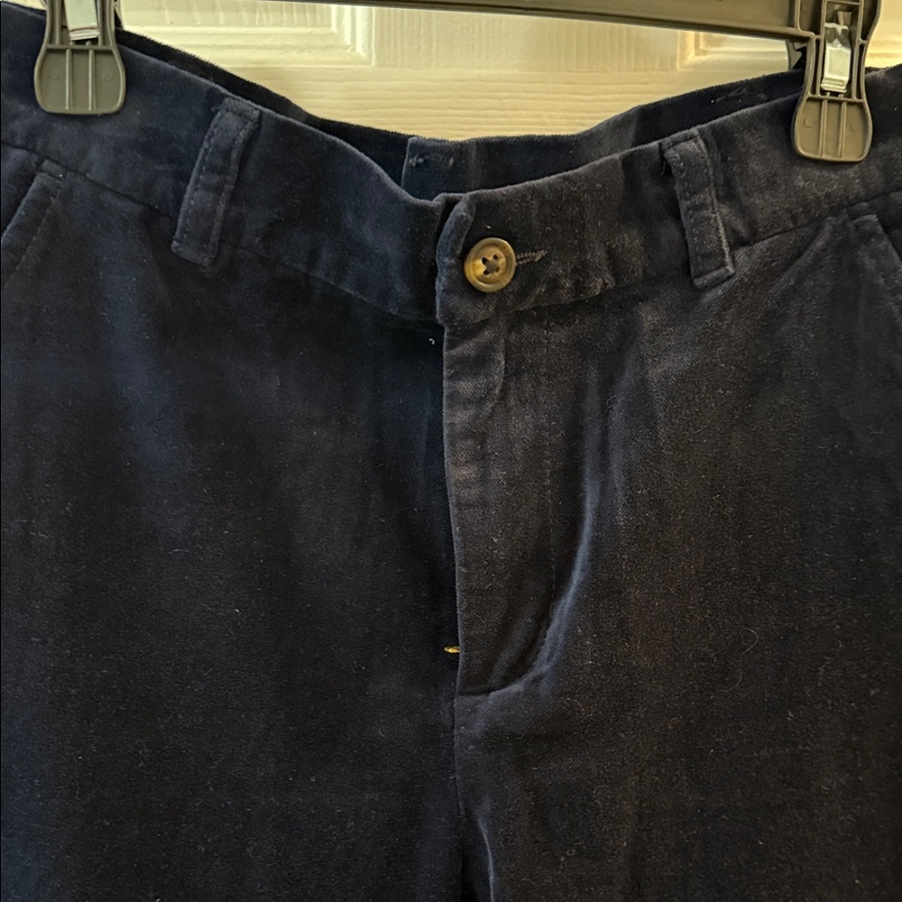 Gymboree Kids Navy Velvet Formal Pants